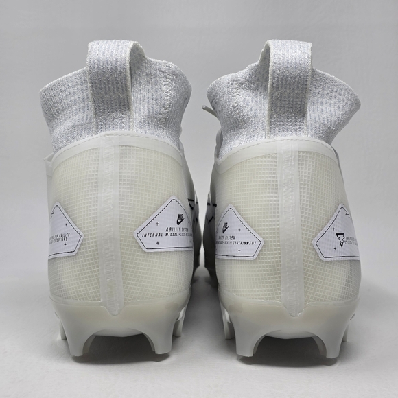 Nike Alpha Menace Elite 3 Football Cleats Pure Platinum CT6648-109 Size 13.5 New main image 4